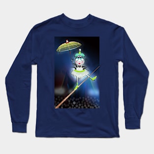 The Flea Circus - The Tightrope Walker Flea Long Sleeve T-Shirt